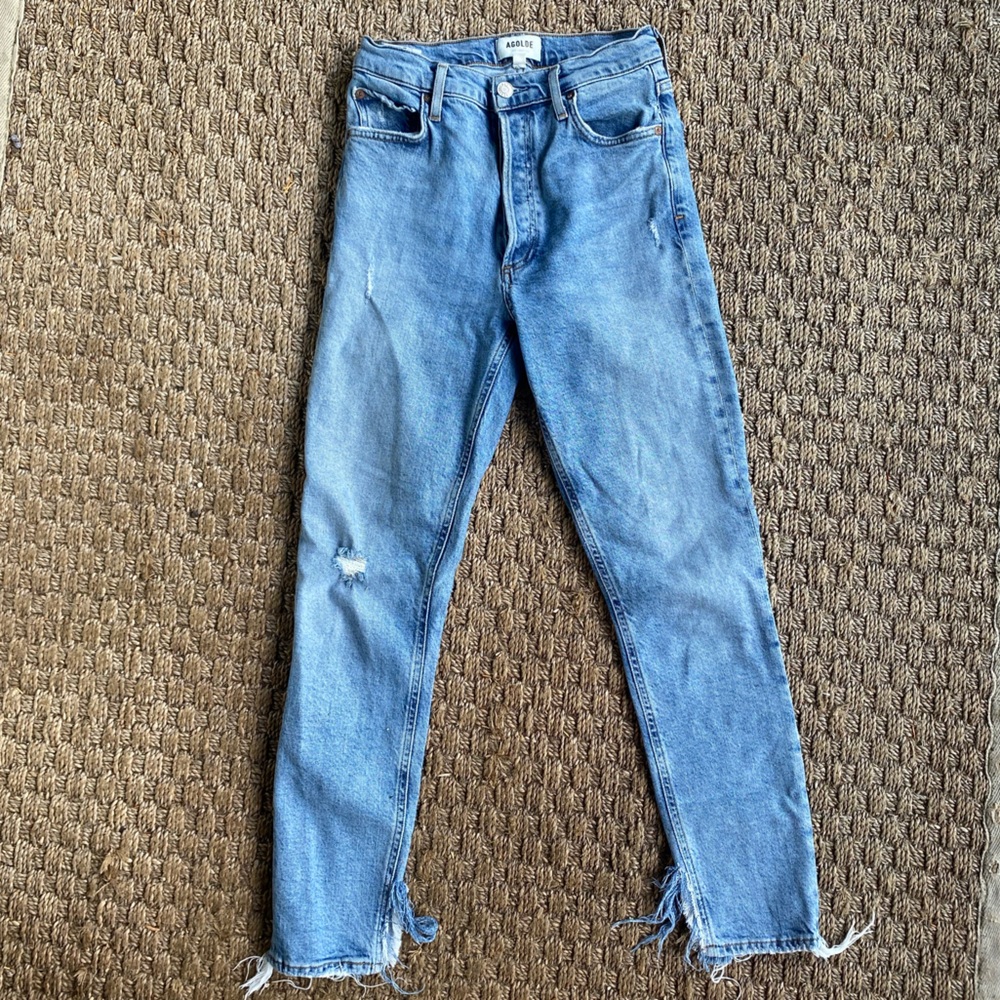 Agolde Nico High Rise Slim Jean 24